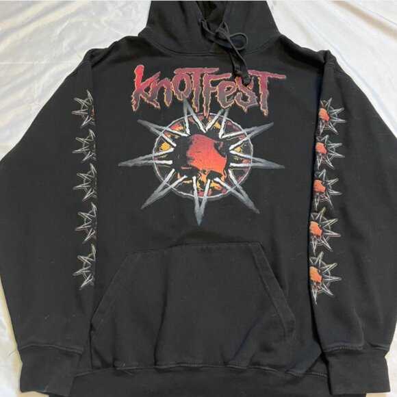 Slipknot Knotfest 2022 Tour Hoodie - Large - Picture 2 of 5